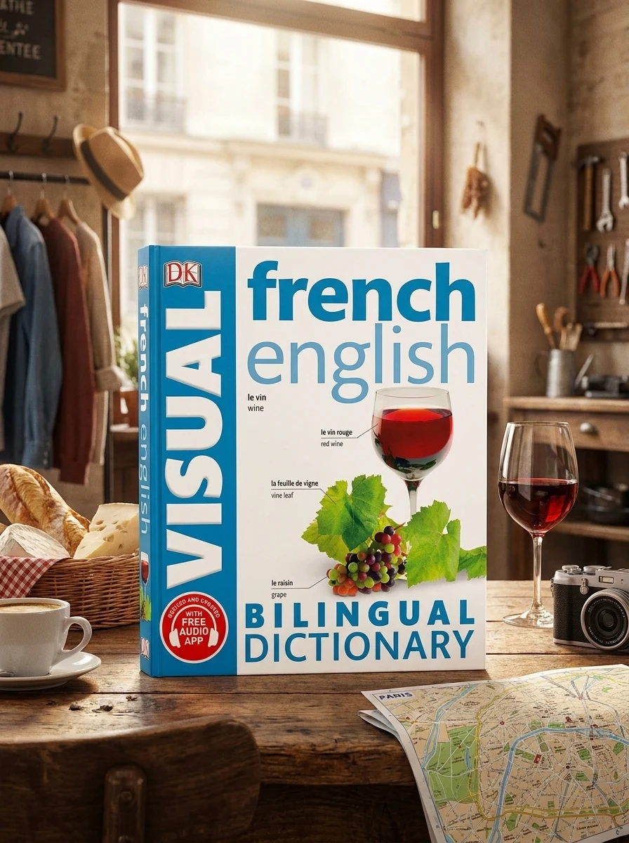 Словник French-English Visual Bilingual Dictionary with FREE Audio APP — Вивчення мов
