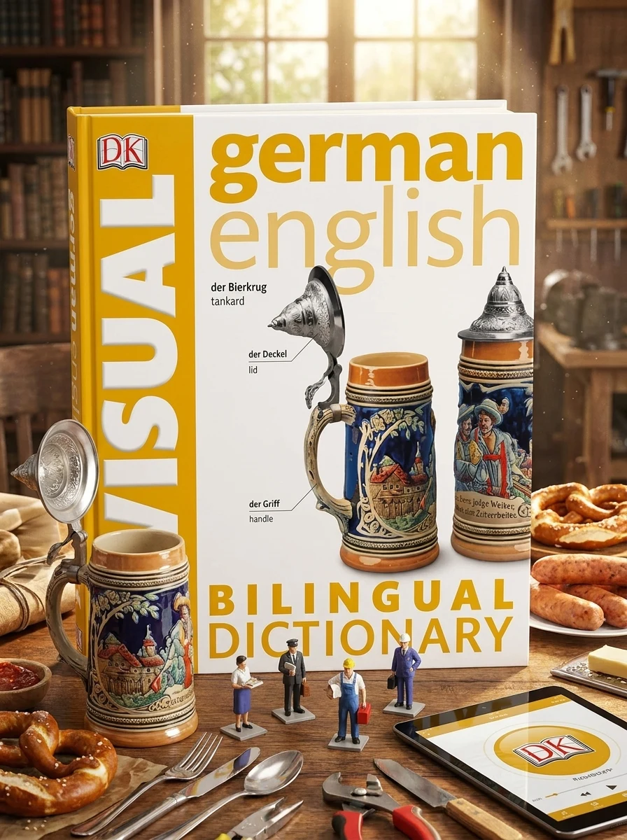 Словник German-English Visual Bilingual Dictionary with FREE Audio APP — Вивчення мов