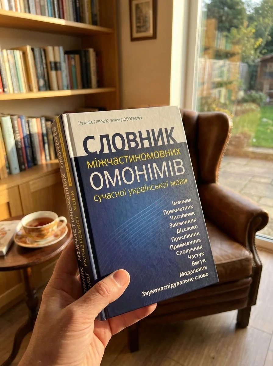 Словник міжчастиномовних омонімів сучасної української мови — фото 2