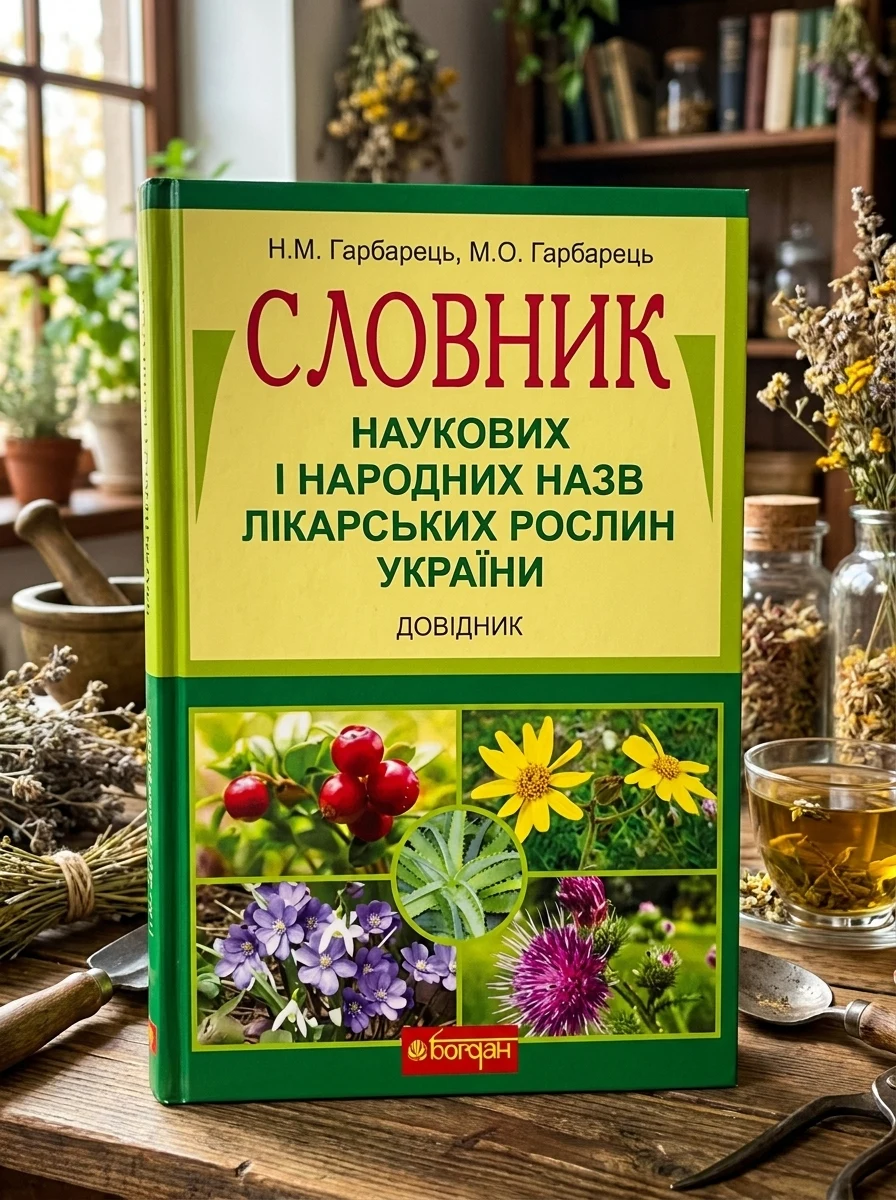 Словник наукових і народних назв лікарських рослин України. Довідник — Книги