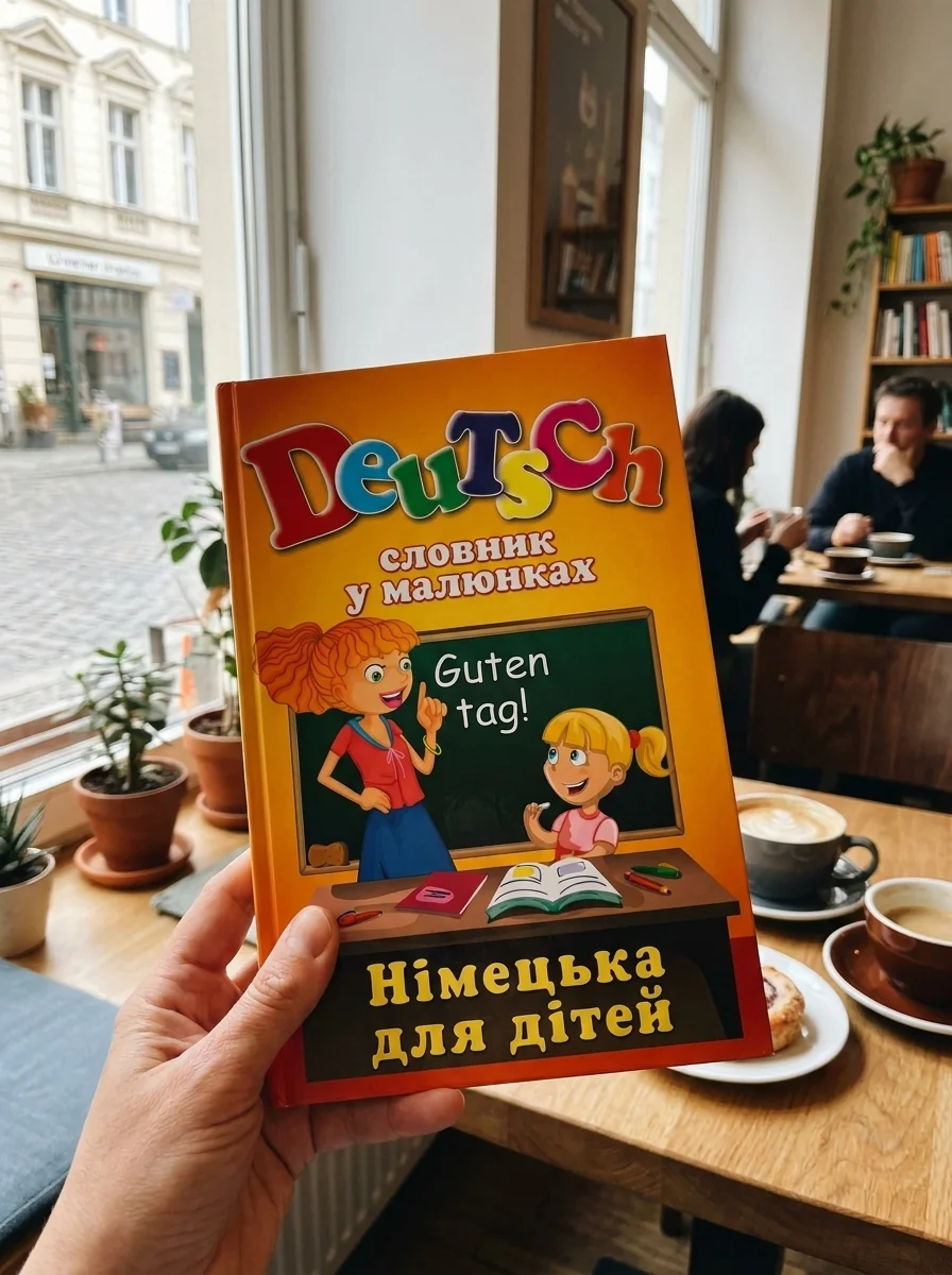 Словник у малюнках. Deutsch. Німецька для дітей — Вивчення мов