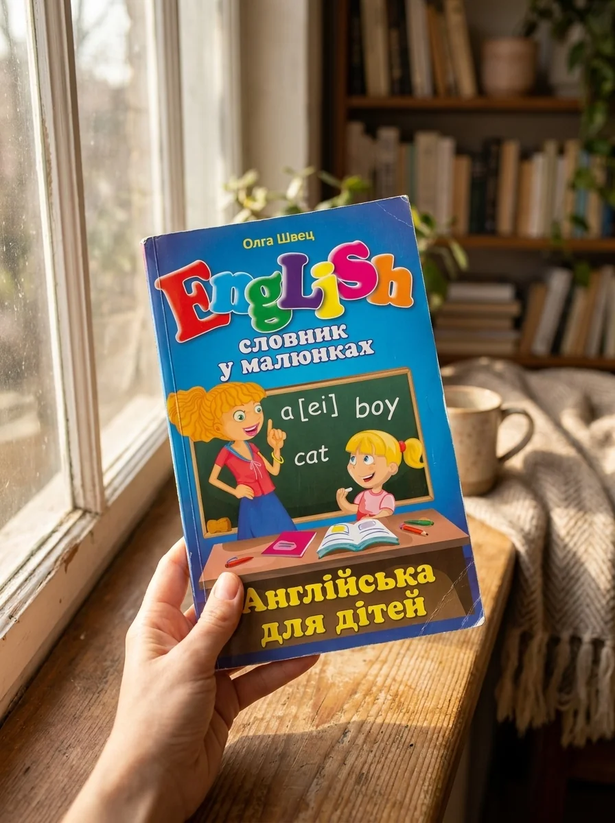 Словник у малюнках. English. Англійська для дітей — Вивчення мов