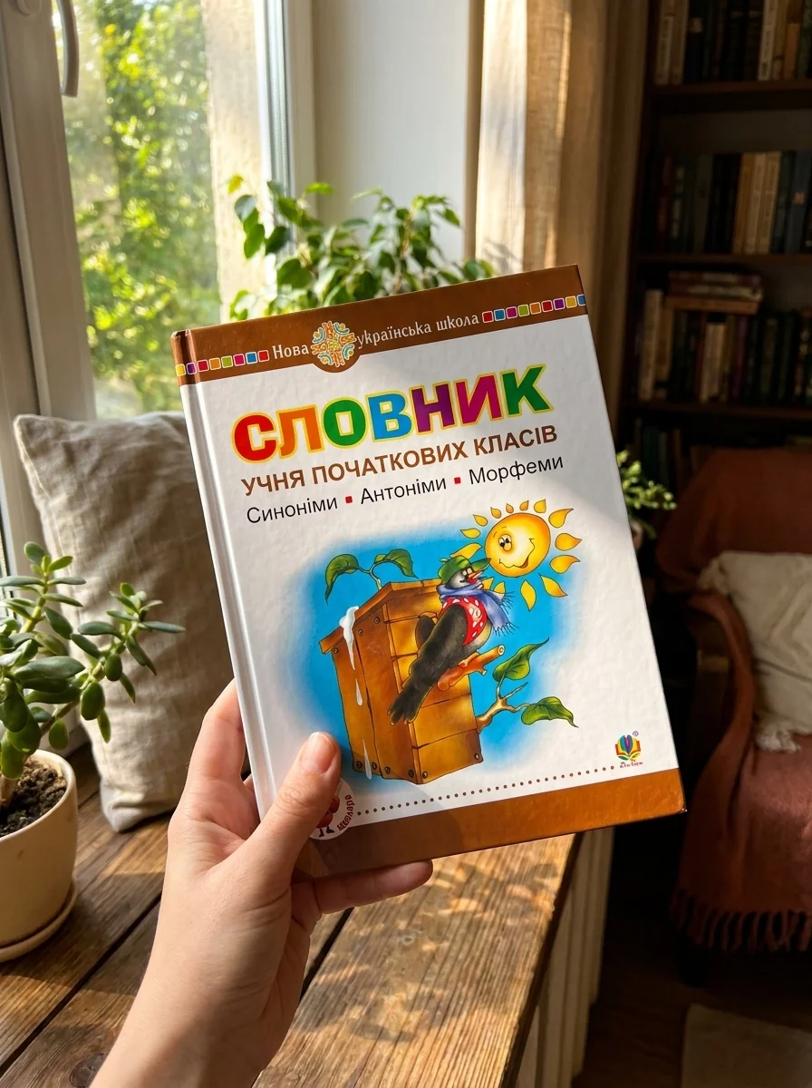 Словник учня початкових класів. Синоніми. Антоніми. Морфеми — Вивчення мов