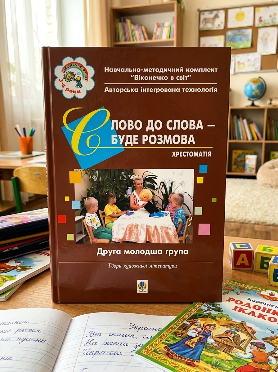 Слово до слова – буде розмова. Хрестоматія. Друга молодша група — Дитяча література