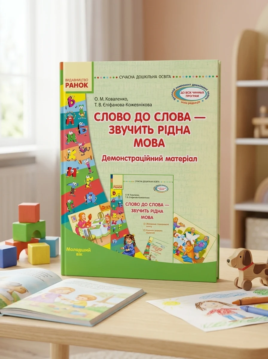 Слово до слова - звучить рідна мова. Молодший вік. Сучасна дошкільна освіта — Вивчення мов