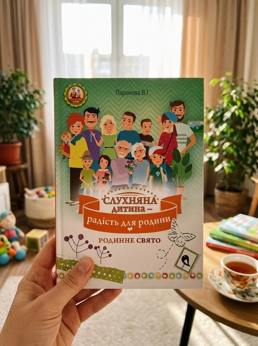 Слухняна дитина - радість для родини. Родинне свято для дітей молодшого шкільного віку — Дім, сім'я, релігія