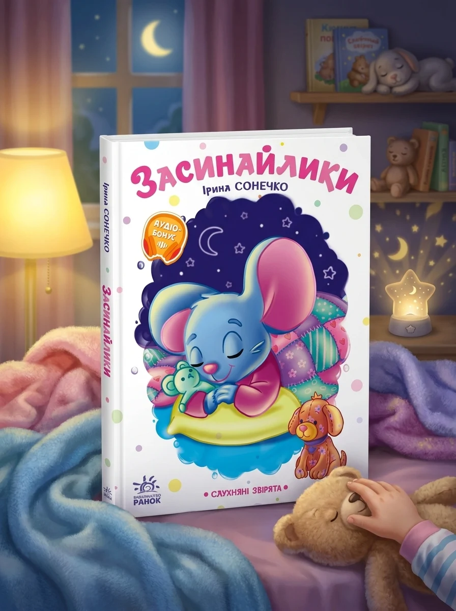 Слухняні звірята. Засинайлики — Дитяча література
