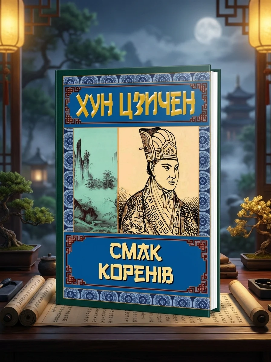 Смак коренів — Хун Цзичен, обкладинка