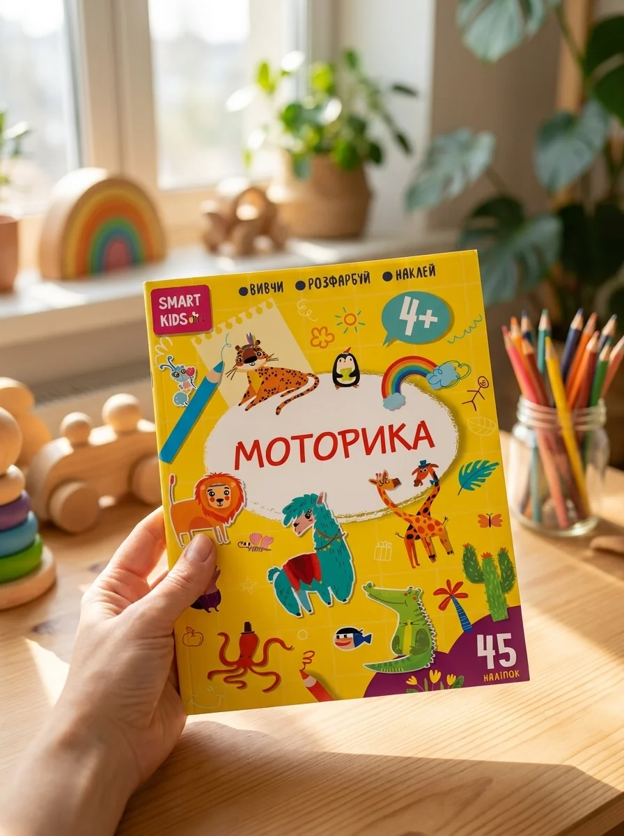 Smart Kids. Моторика 4+ — Дім, сім'я, релігія