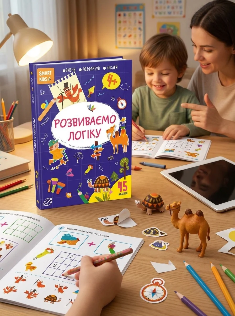 Smart Kids. Розвиваємо логіку 4+