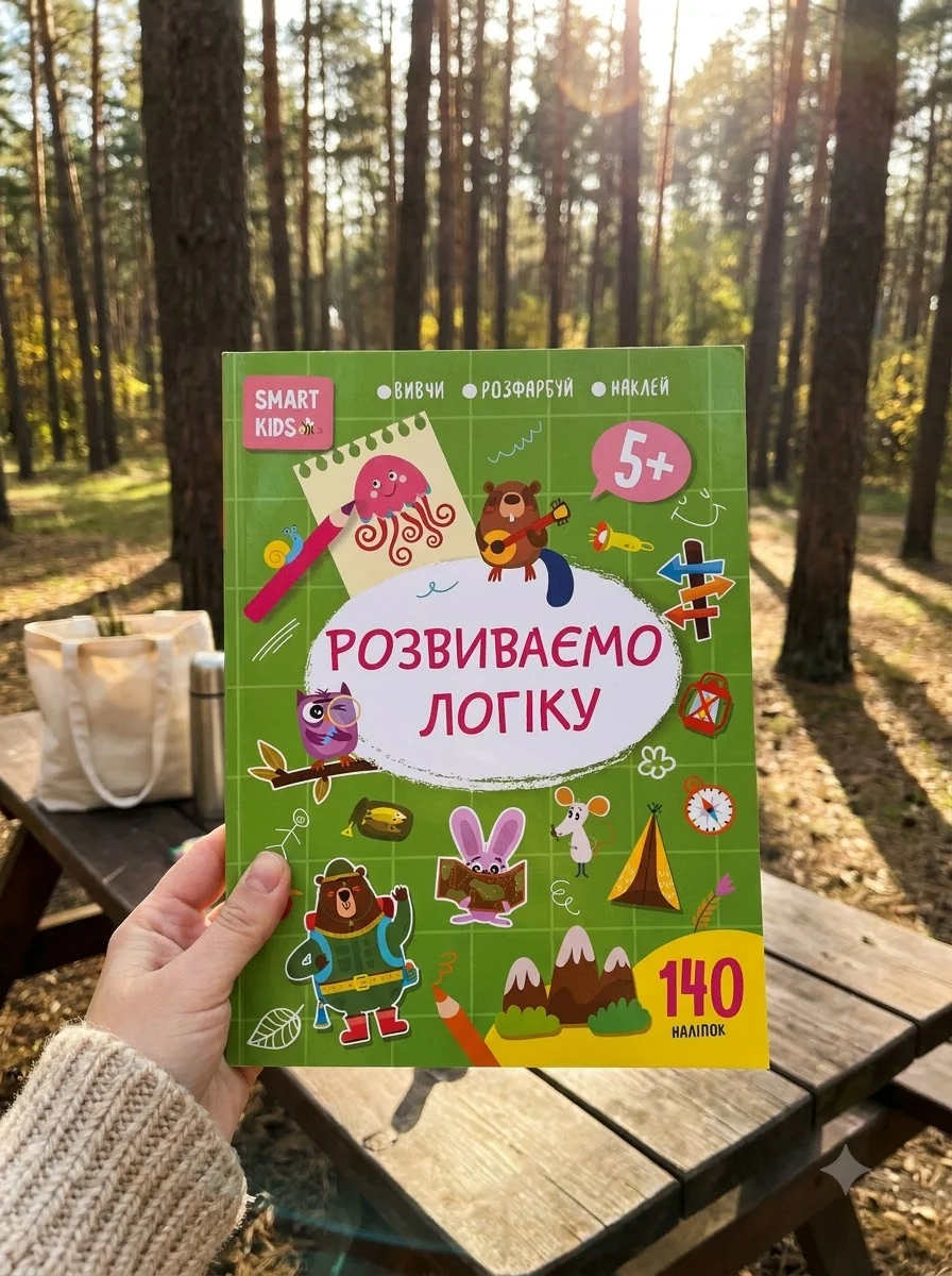 Smart Kids. Розвиваємо логіку 5+ — Дитяча література
