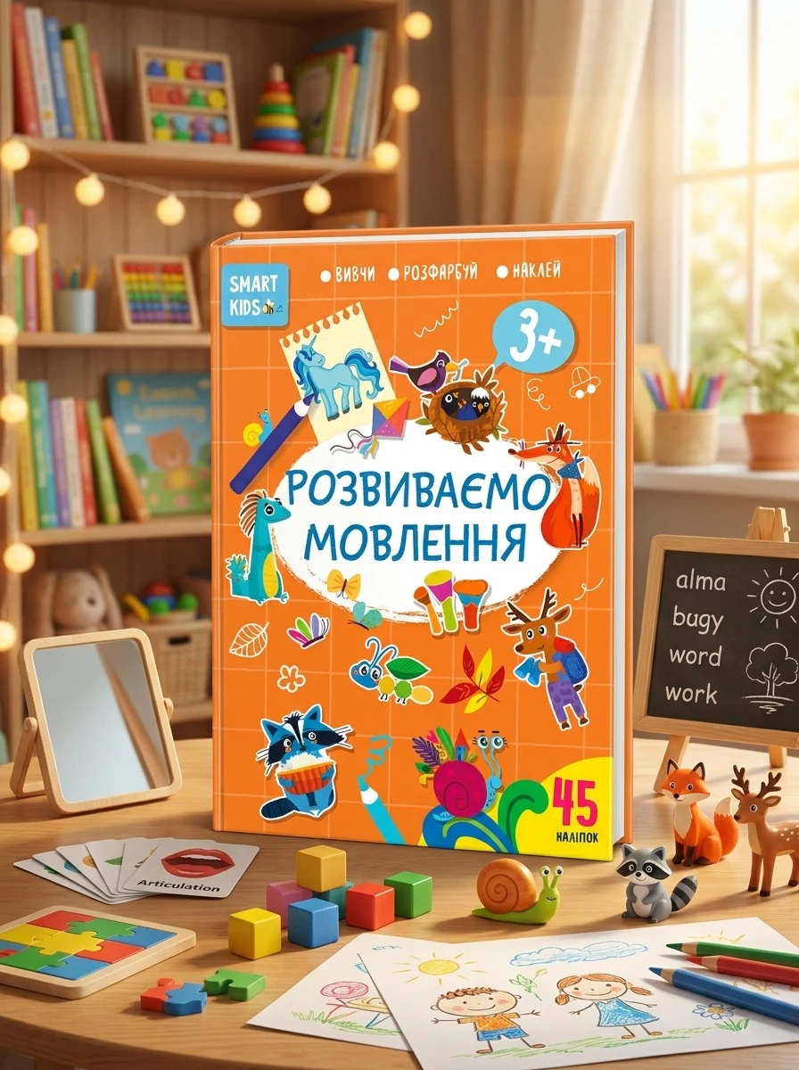 Smart Kids. Розвиваємо мовлення 3+ — Дім, сім'я, релігія