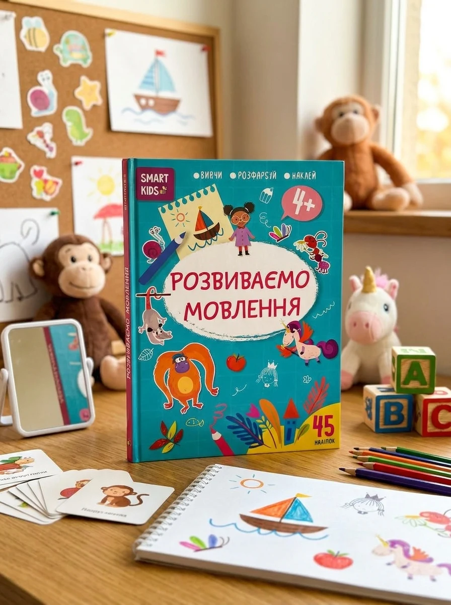 Smart Kids. Розвиваємо мовлення 4+ — фото 2