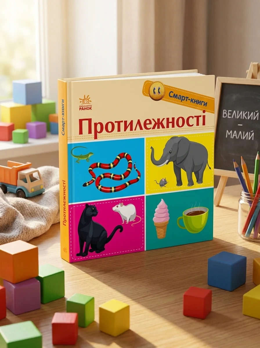Смарт-книги : Протилежності (у) — Дитяча література