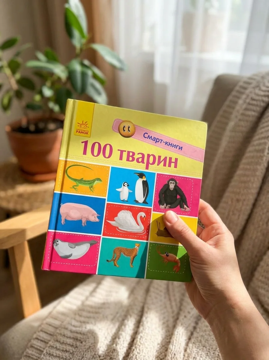 Смарт-книги. 100 тварин — фото 2