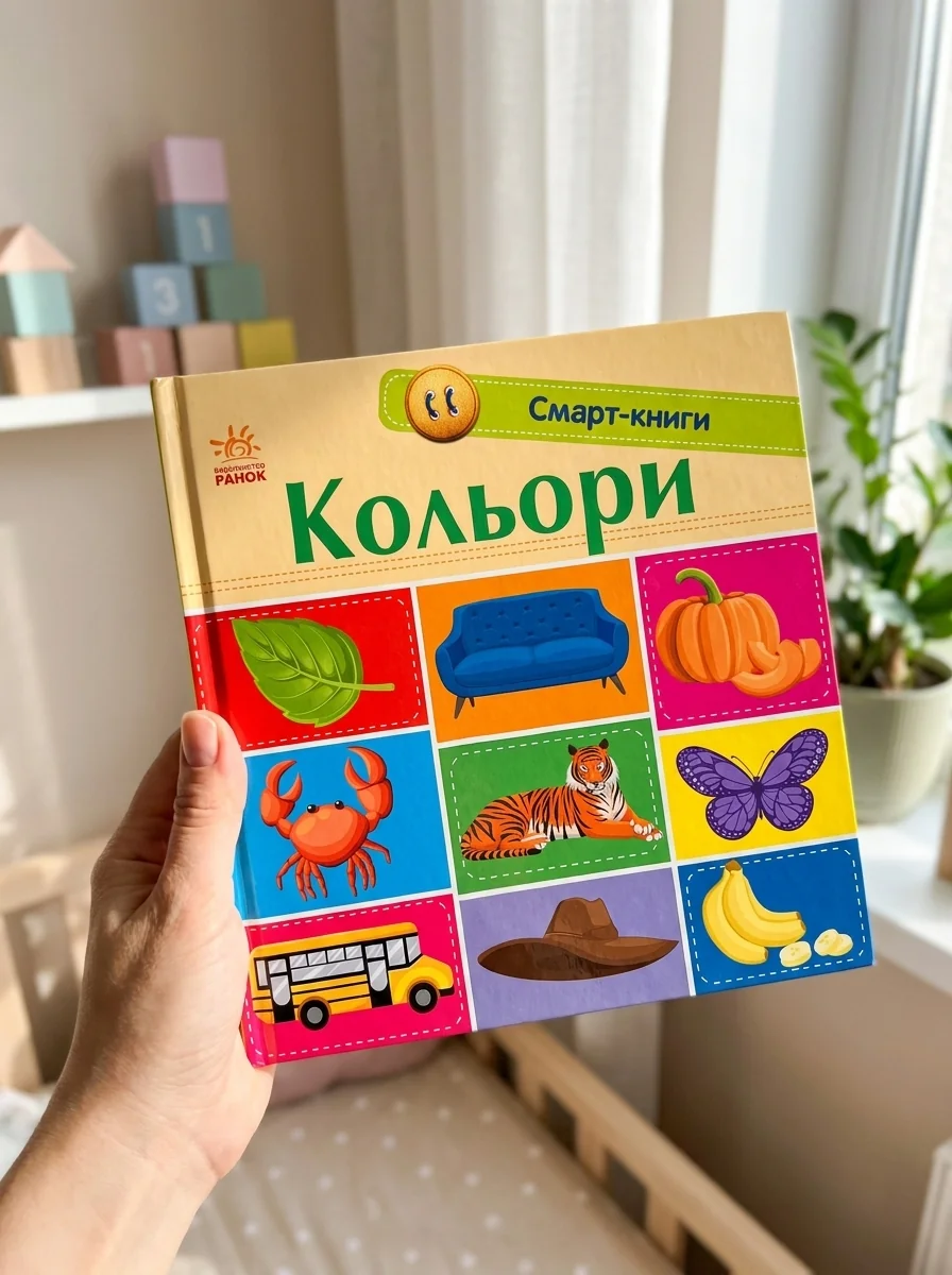 Кольори. Смарт-книги — Розвивальні книги