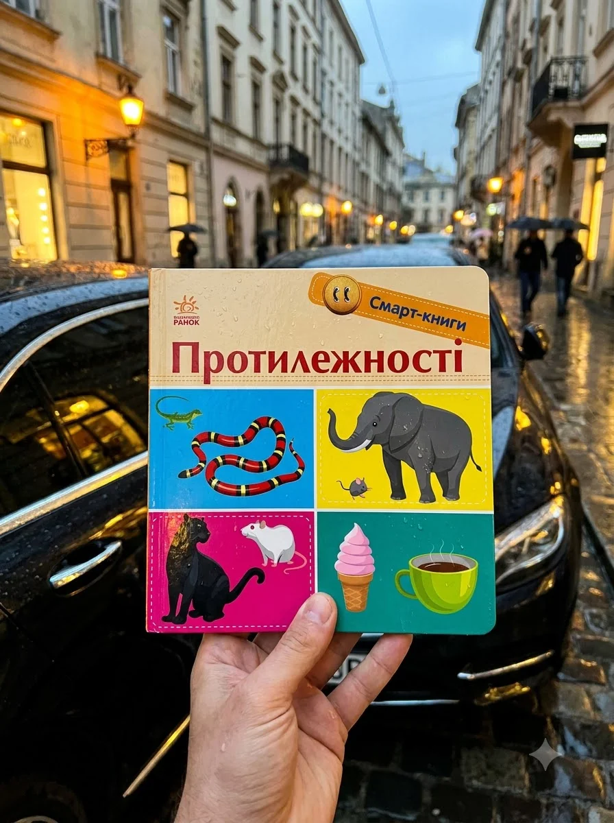 Смарт-книги : Протилежності (у) — Дитяча література