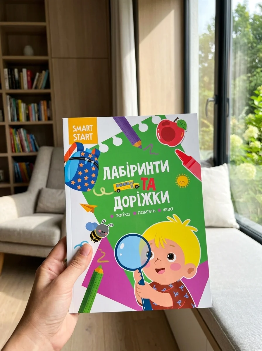 Smart Start. Лабіринти та доріжки. Логіка, пам'ять, уява — Дитяча література