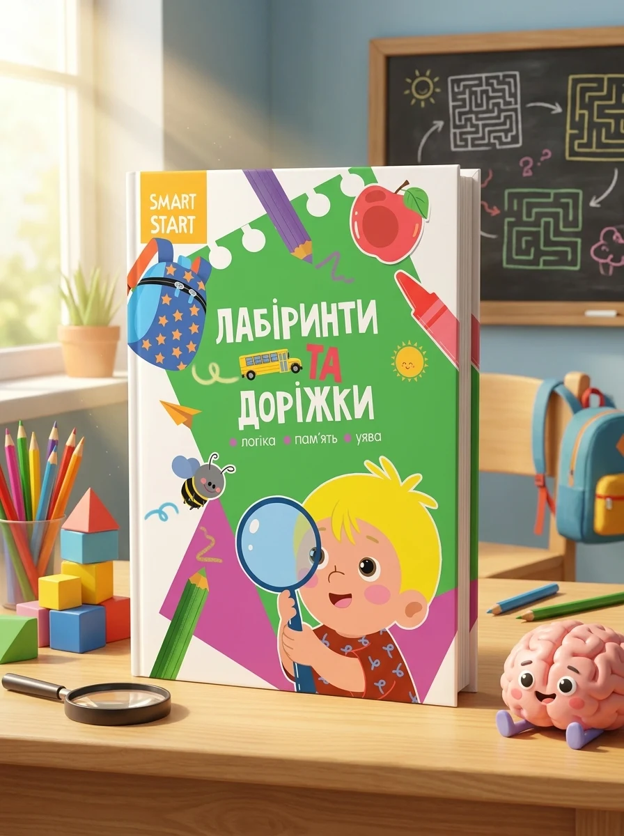 Smart Start. Лабіринти та доріжки. Логіка, пам'ять, уява — фото 2