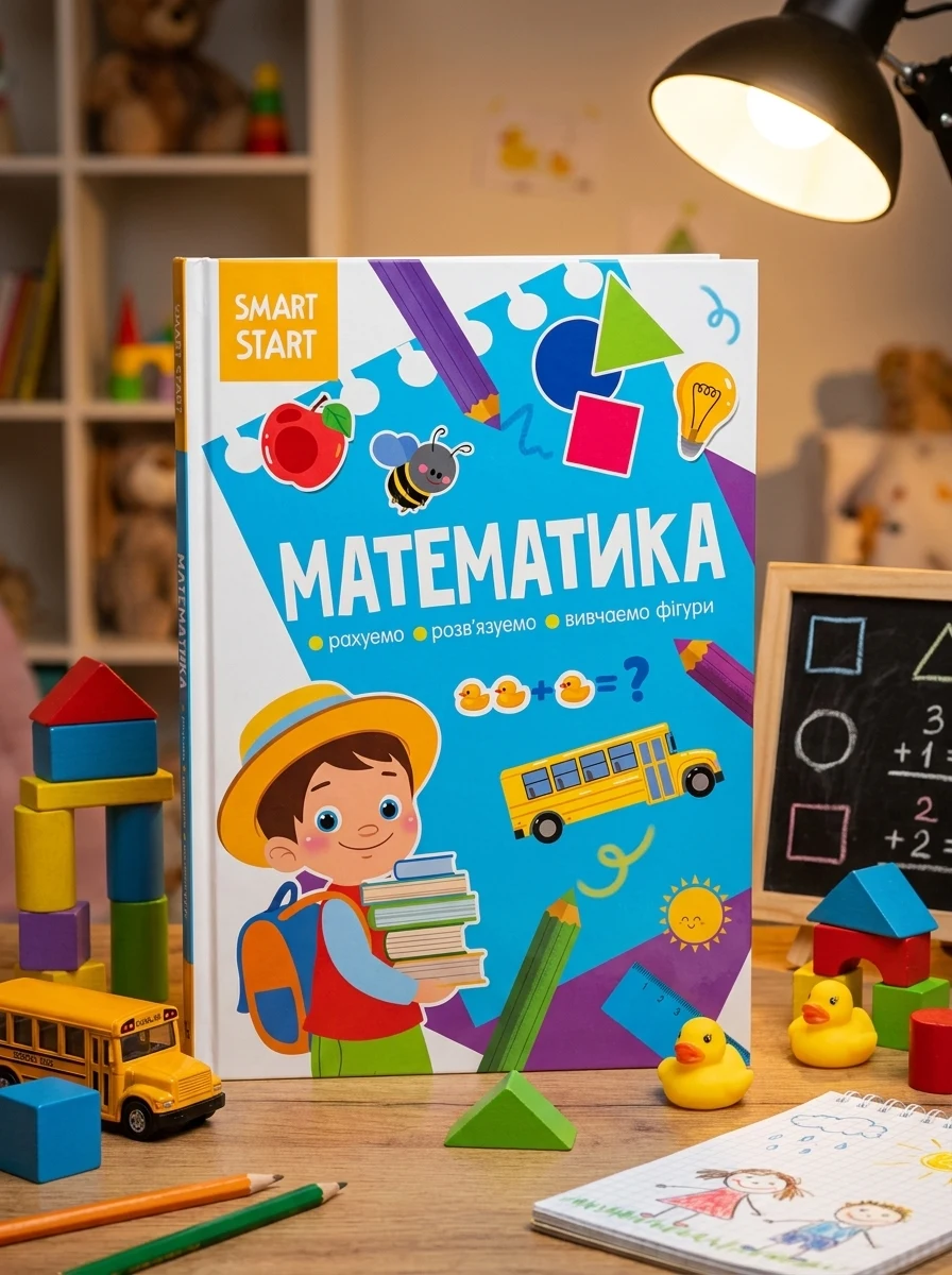 Smart Start. Математика. Рахуємо, розв'язуємо, вивчаємо фігури — Дитяча література
