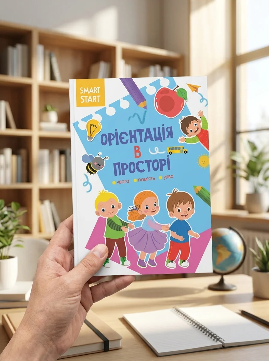 Smart Start. Орієнтація в просторі. Увага, пам'ять, уява — Наука та психологія