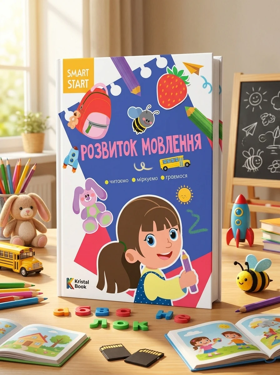 Smart Start. Розвиток мовлення. Читаємо, міркуємо, граємося — Дитяча література