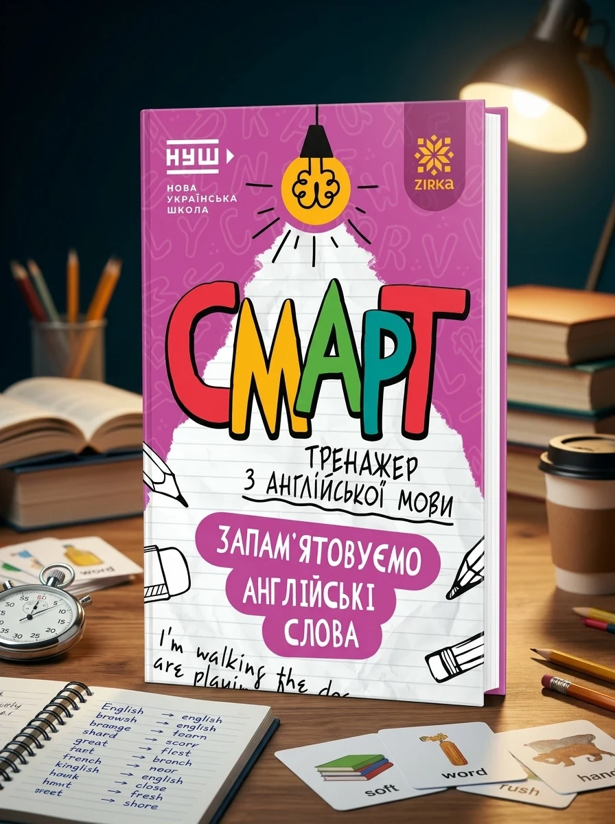 Смарт Тренажер з англійської мови. Запам’ятовуємо слова, — Вивчення мов
