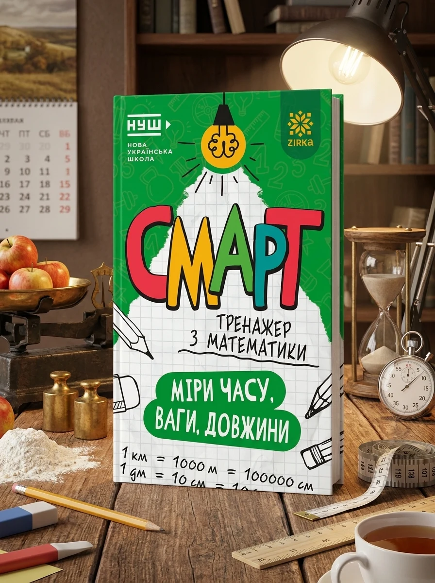 Смарт Тренажер з математики. Міри часу, ваги — Вивчення мов