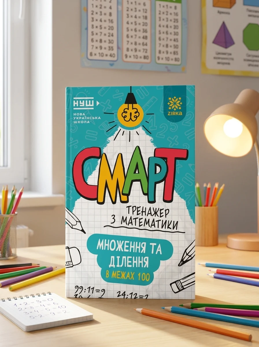 Смарт Тренажер з математики. Множення та дiлення у межах 100, — Дитяча література