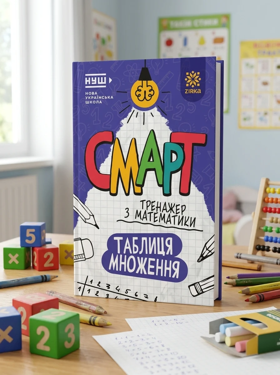Смарт Тренажер з математики. Таблиця множення, — Дитяча література