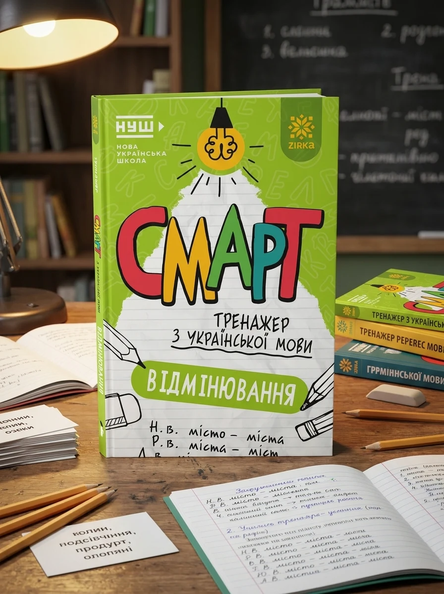 Смарт Тренажер з української мови. Вiдмiнювання, — Вивчення мов