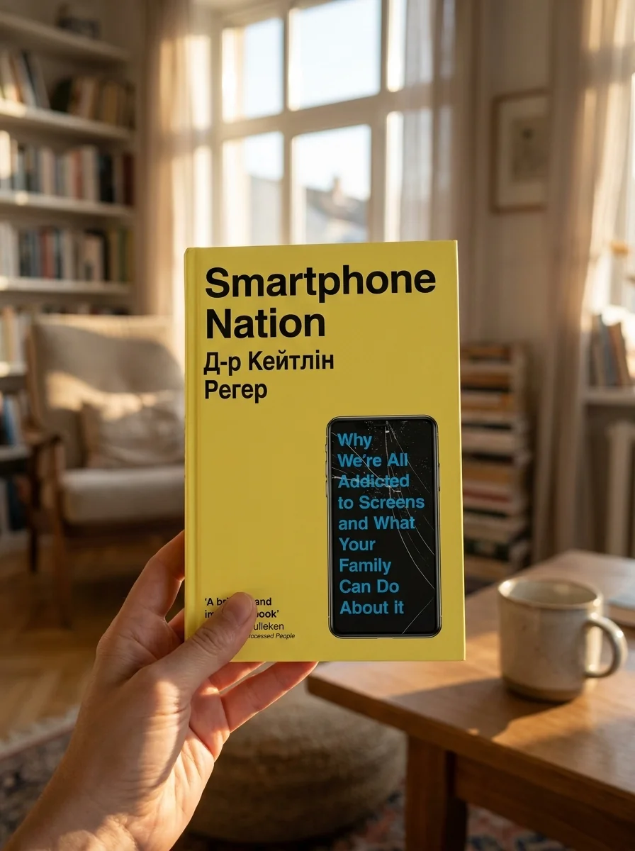 Smartphone Nation — Д-р Кейтлін Регер, обкладинка