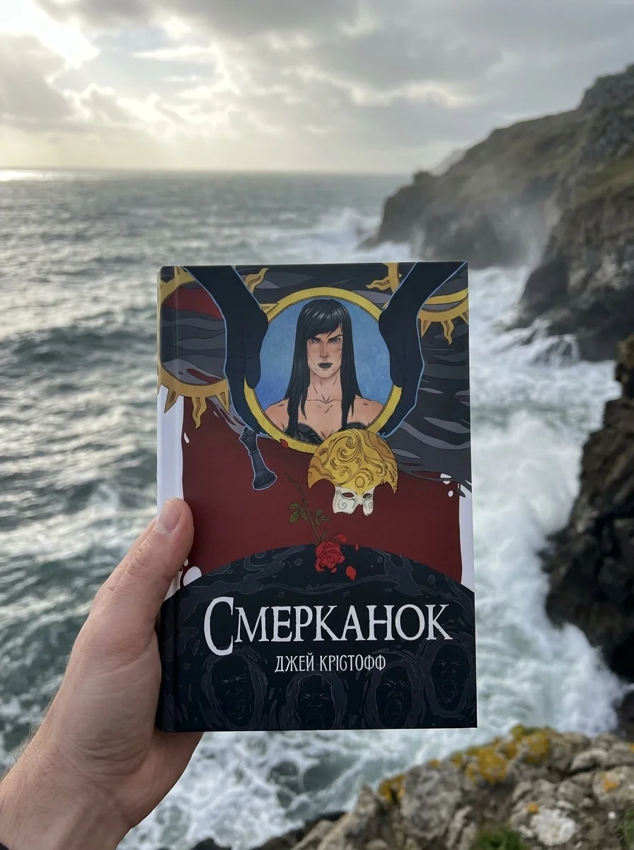 Смерканок — Крістофф Джей, обкладинка