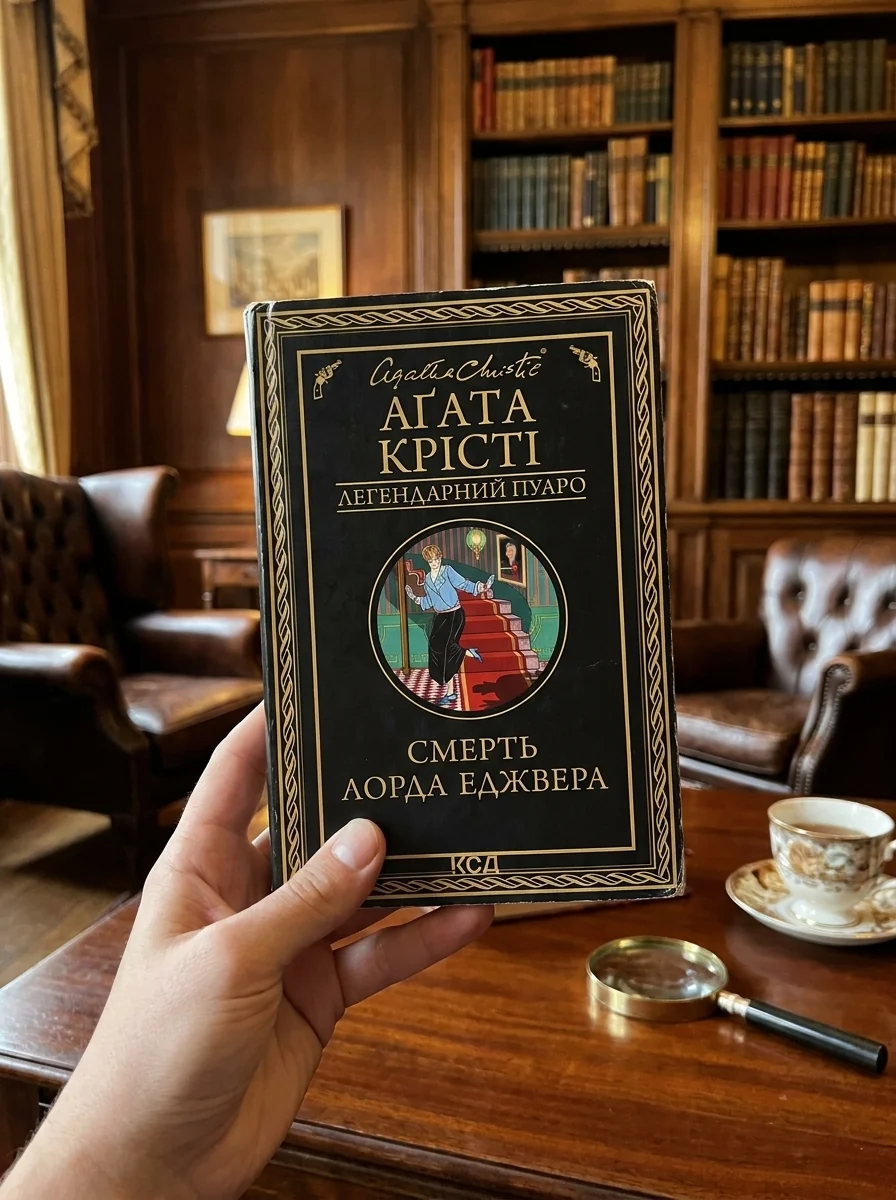 Смерть лорда Еджвера | купити книгу онлайн