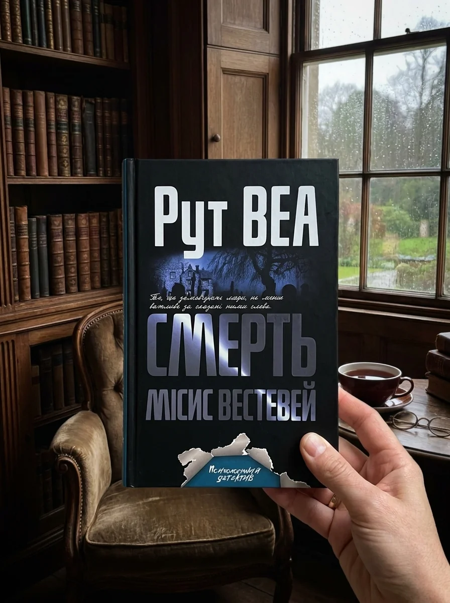 Смерть місис Вестевей (тверда обкладинка) — Веа Рут, обкладинка