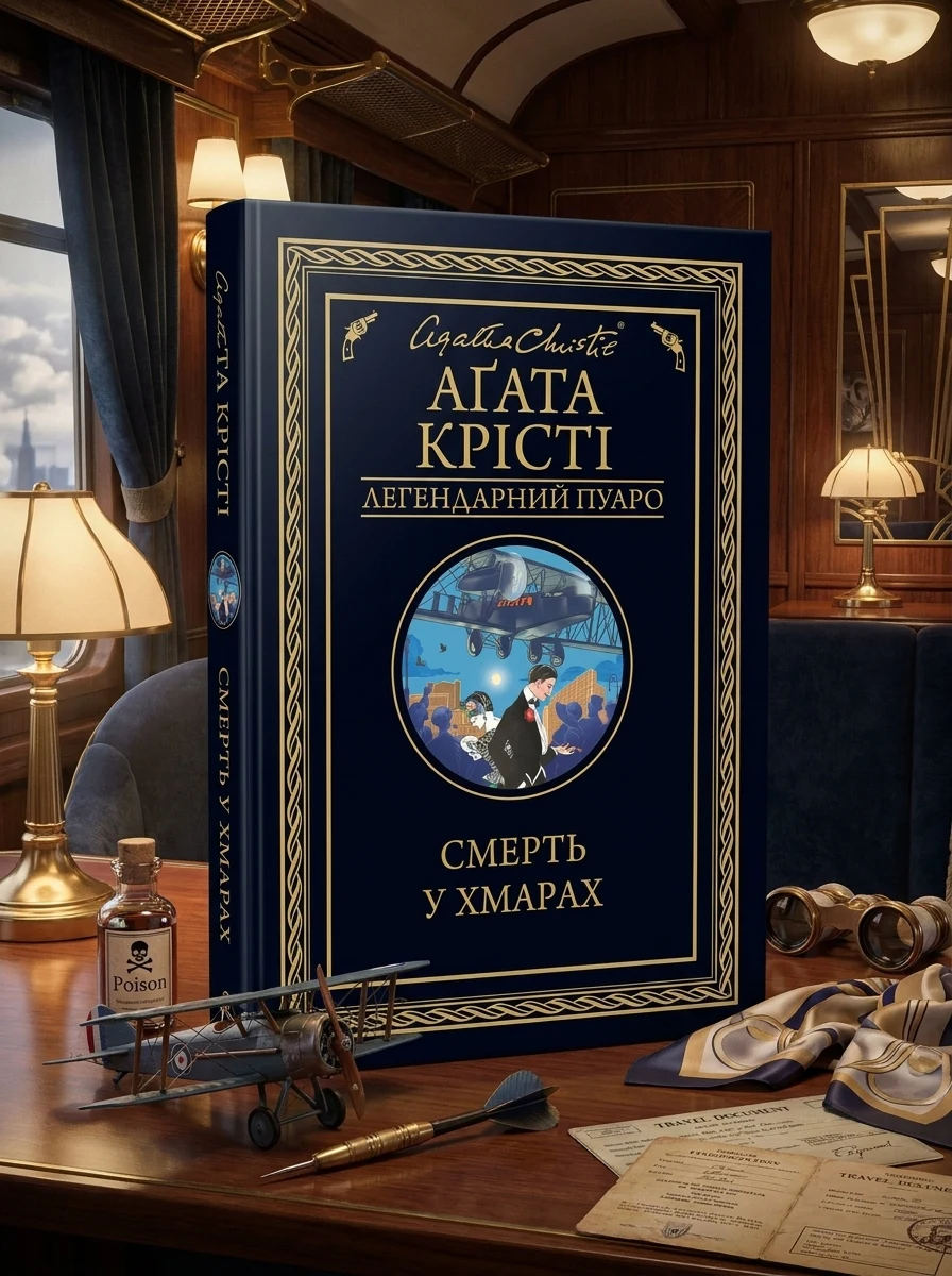 Смерть у хмарах — Художня література