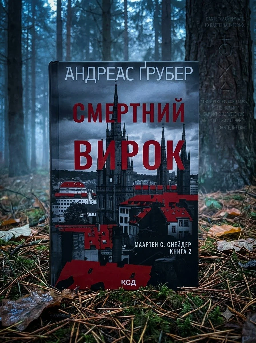 Смертний вирок. Маартен С. Снейдер. Книга 2 — Андреас Ґрубер, обкладинка