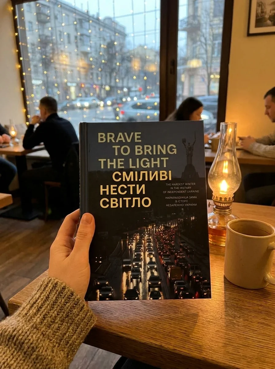 Сміливі нести світло. Brave to bring the light — Ганна Копилова, обкладинка