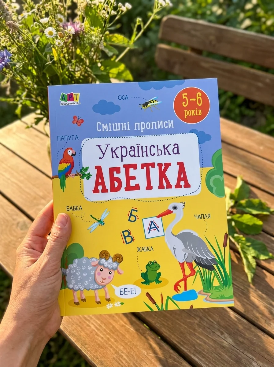 Розвивальні зошити: Смішні прописи. Українська абетка — фото 2