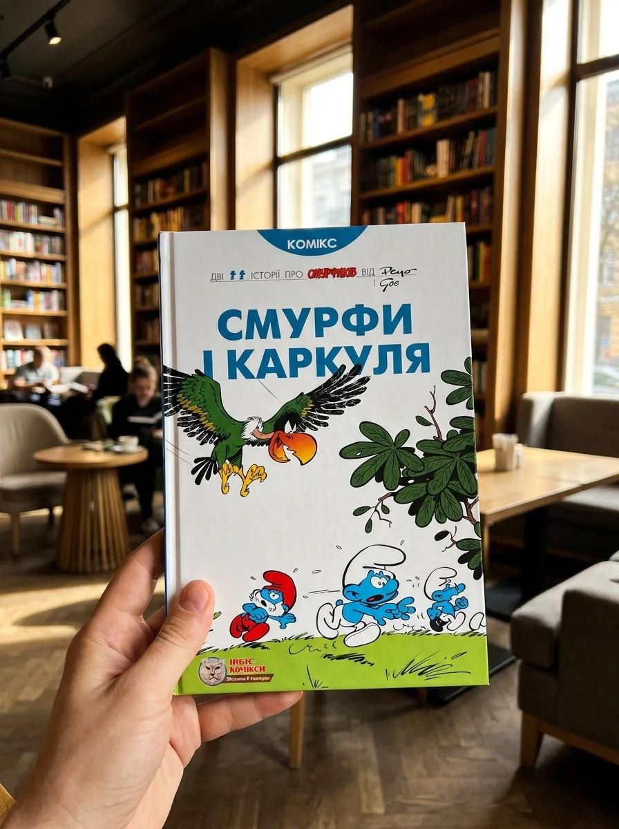 Смурфи і Каркуля — Пейо, обкладинка