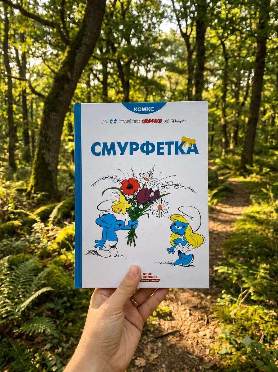 Смурфи Смурфетка — Пейо, обкладинка