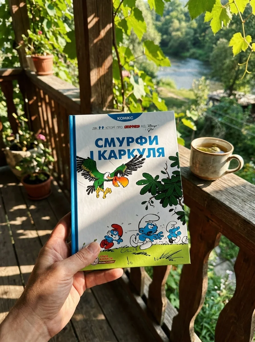 Смурфи Смурфи і Каркуля — Пейо, обкладинка