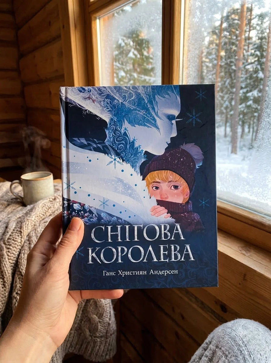 Снігова королева — Ганс Християн Андерсен, обкладинка