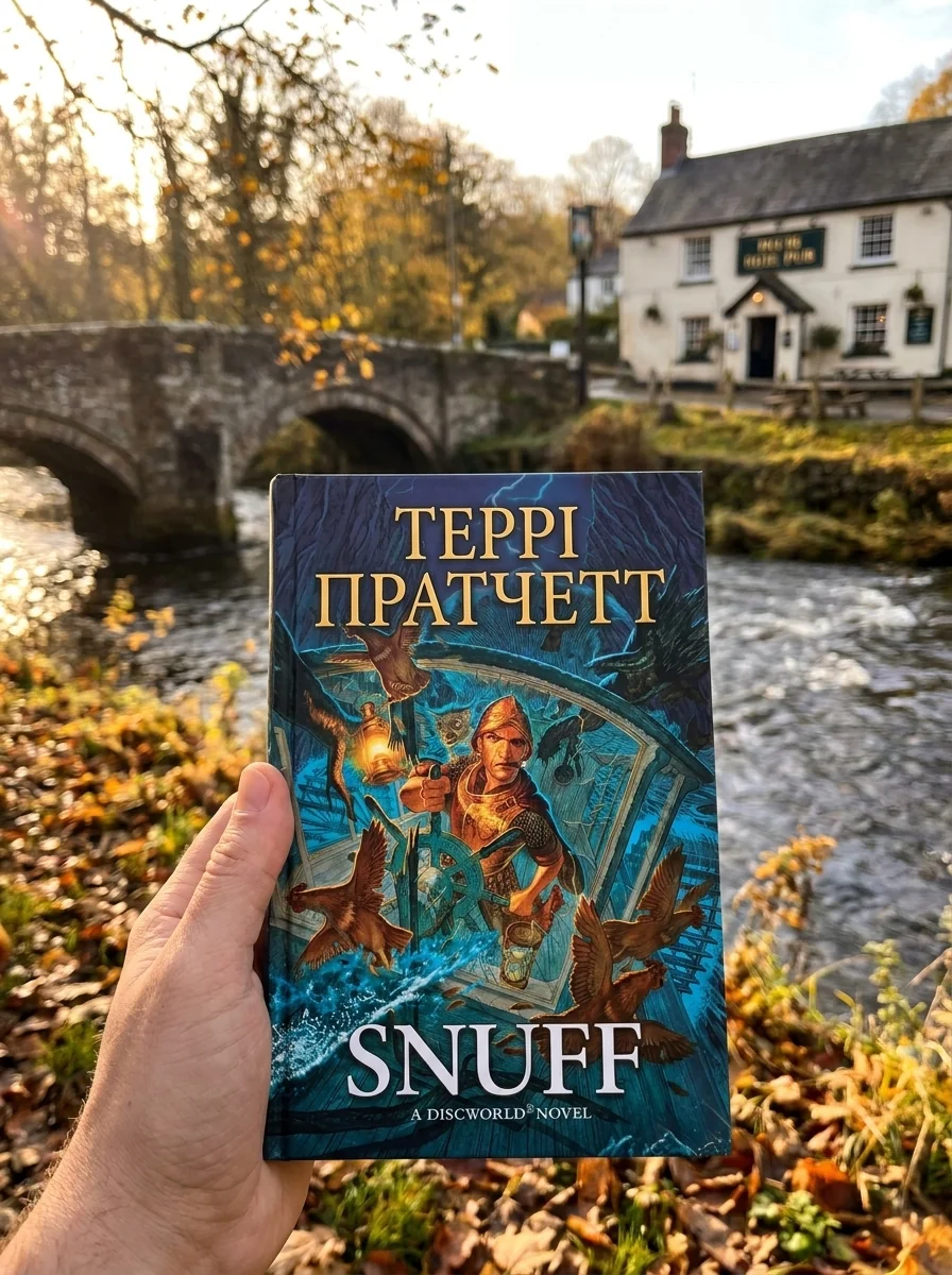 Snuff — Террі Пратчетт, обкладинка