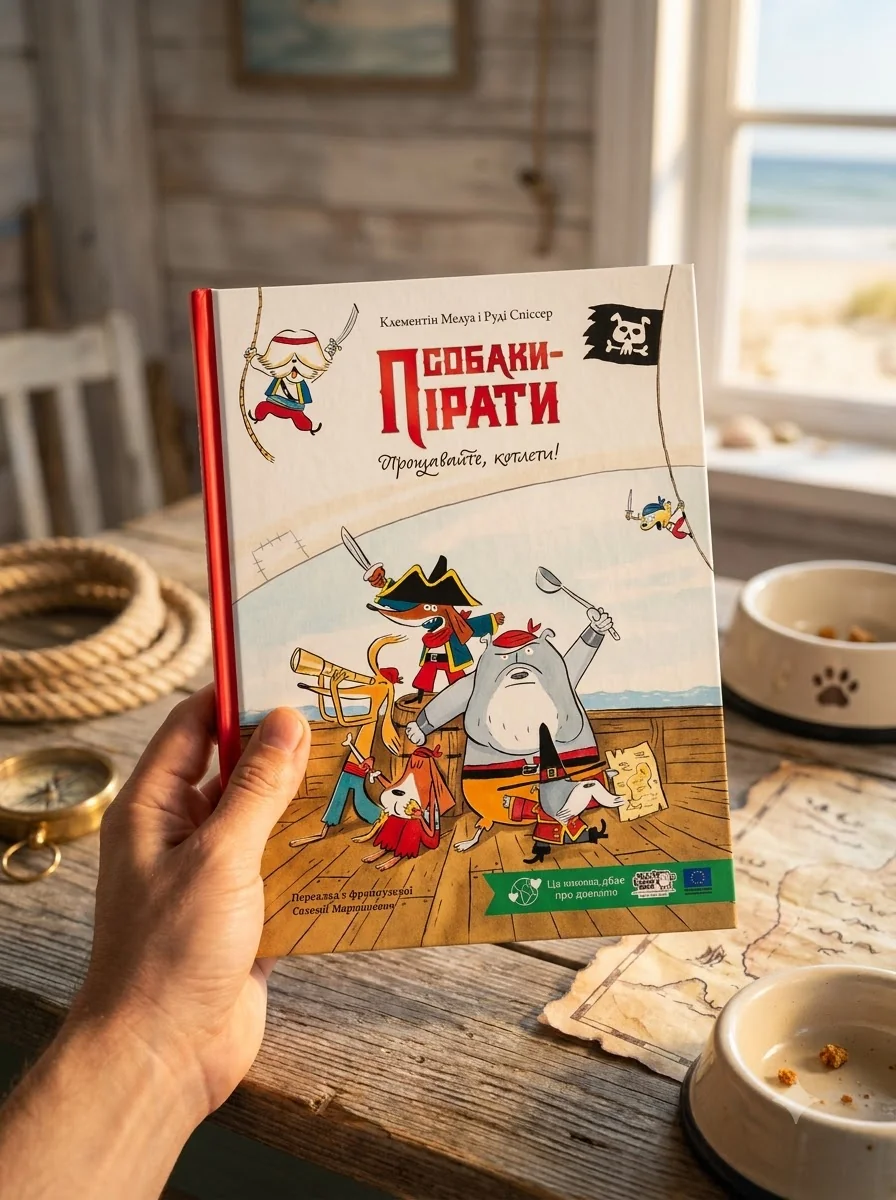Собаки-пірати. Прощавайте, котлети! — Дитяча література