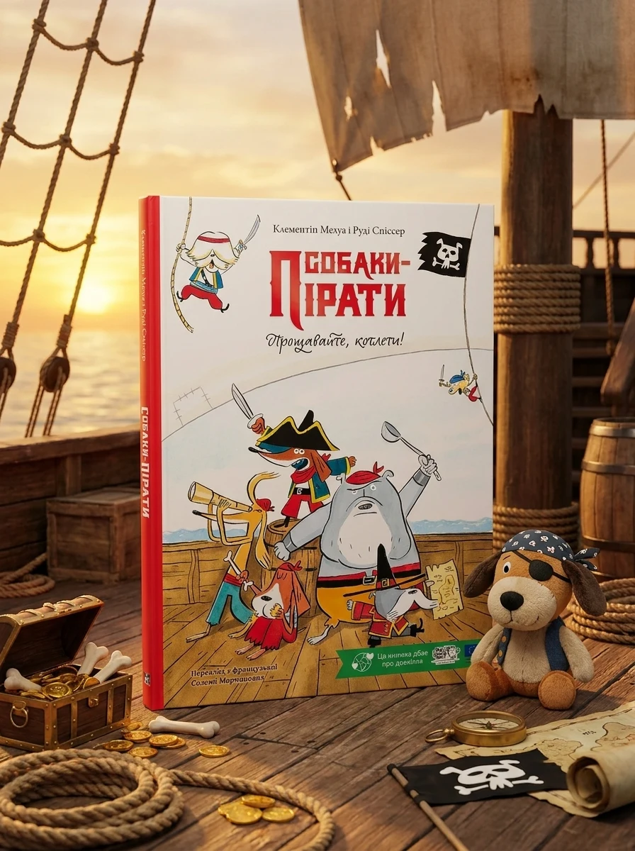 Собаки-пірати. Прощавайте, котлети! — Дитяча література