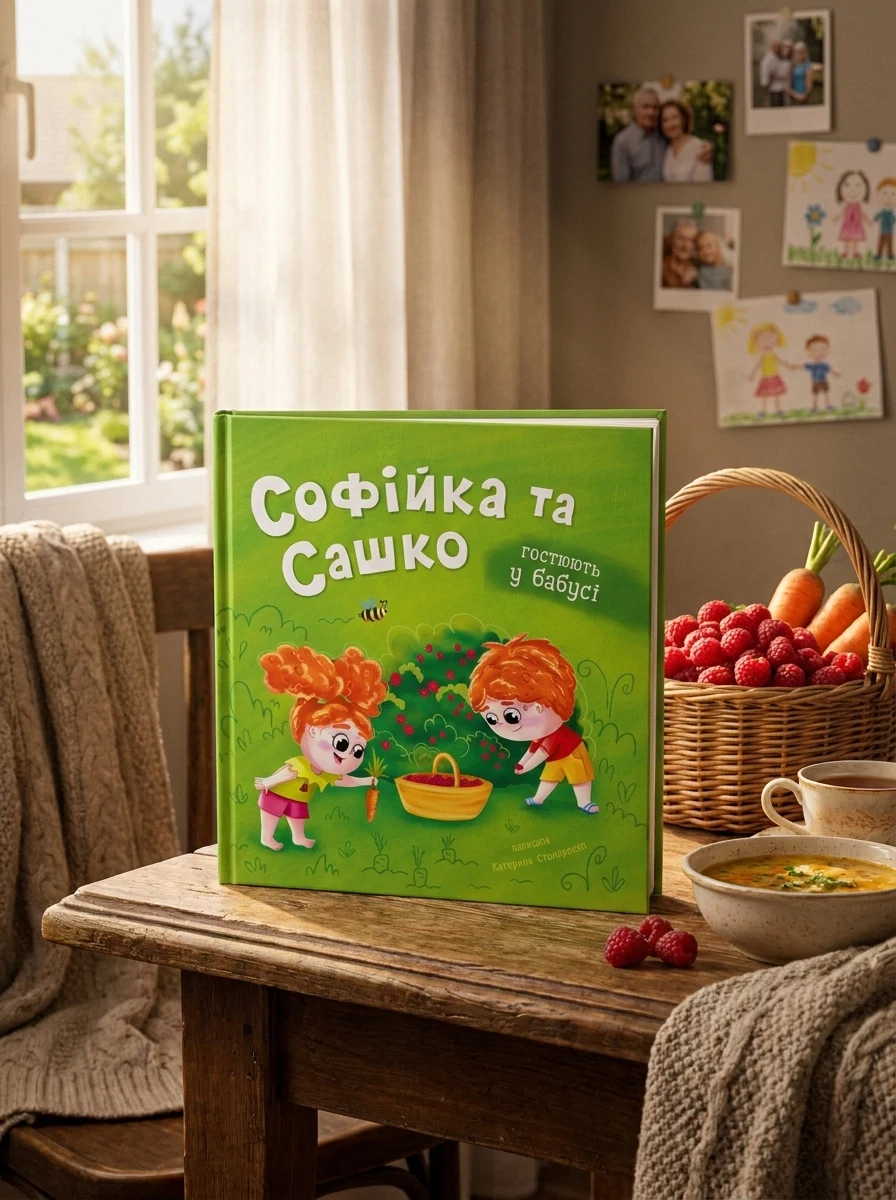 Софійка та Сашко. Гостюють у бабусі — Дитяча література