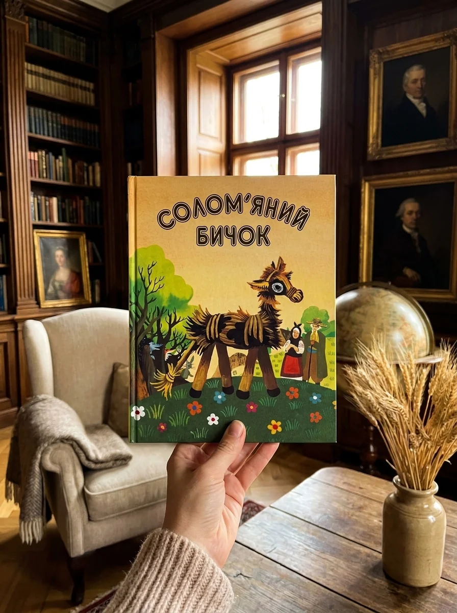 Солом'яний бичок — Дитяча література