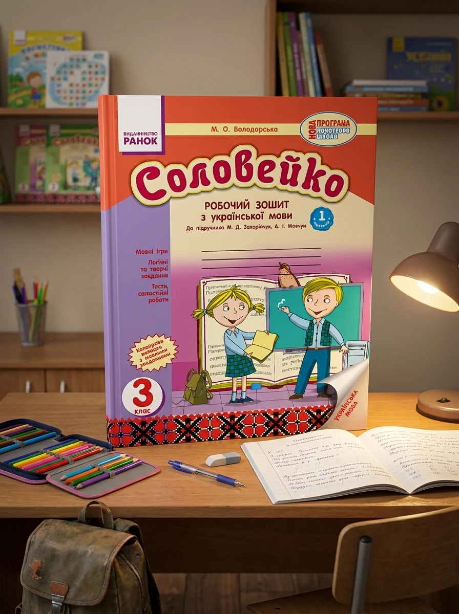 Соловейко. 3 клас. Робочий зошит — Вивчення мов