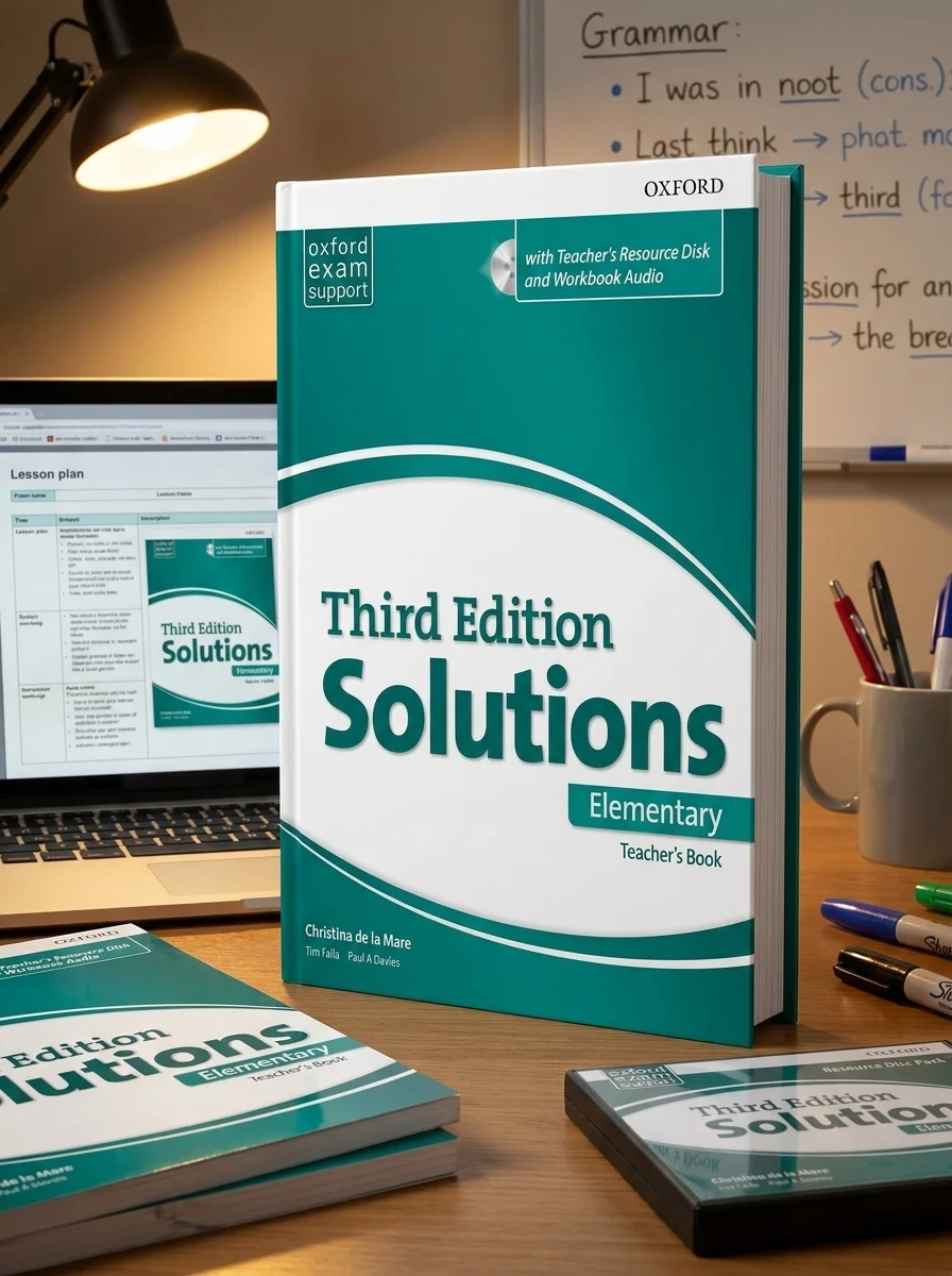 Solutions. Elementary Essentials Teacher's Book and Resource Disc Pack — Вивчення мов